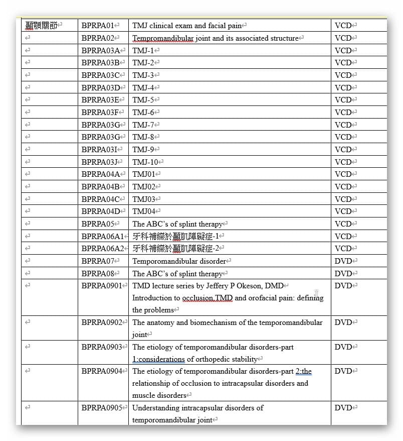 牙醫PGY教育訓練歷程